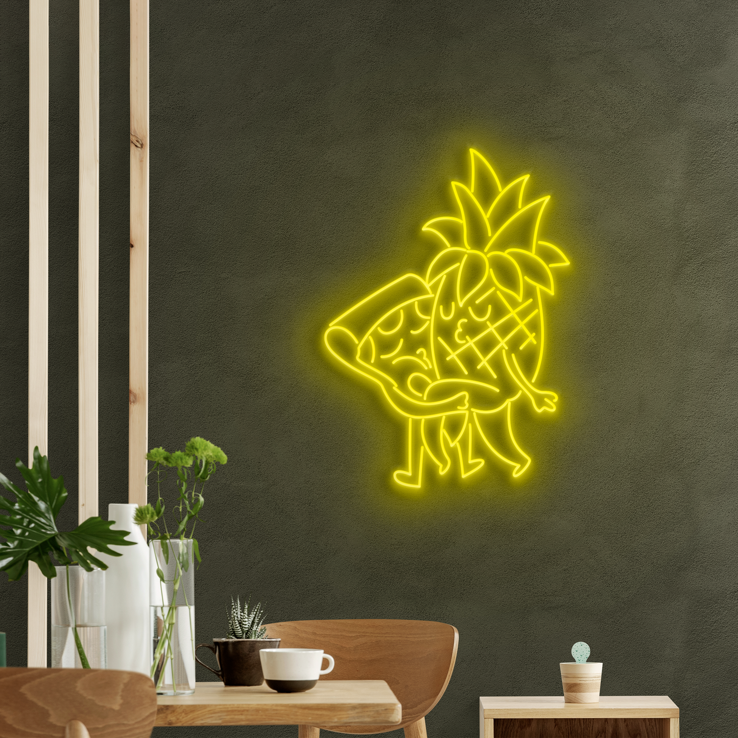 Amor Hawaiano en Neón LED