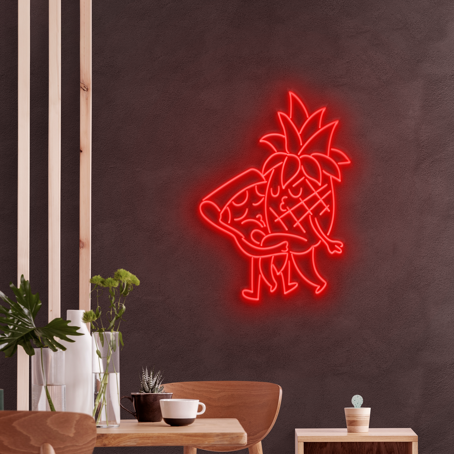 Amor Hawaiano en Neón LED