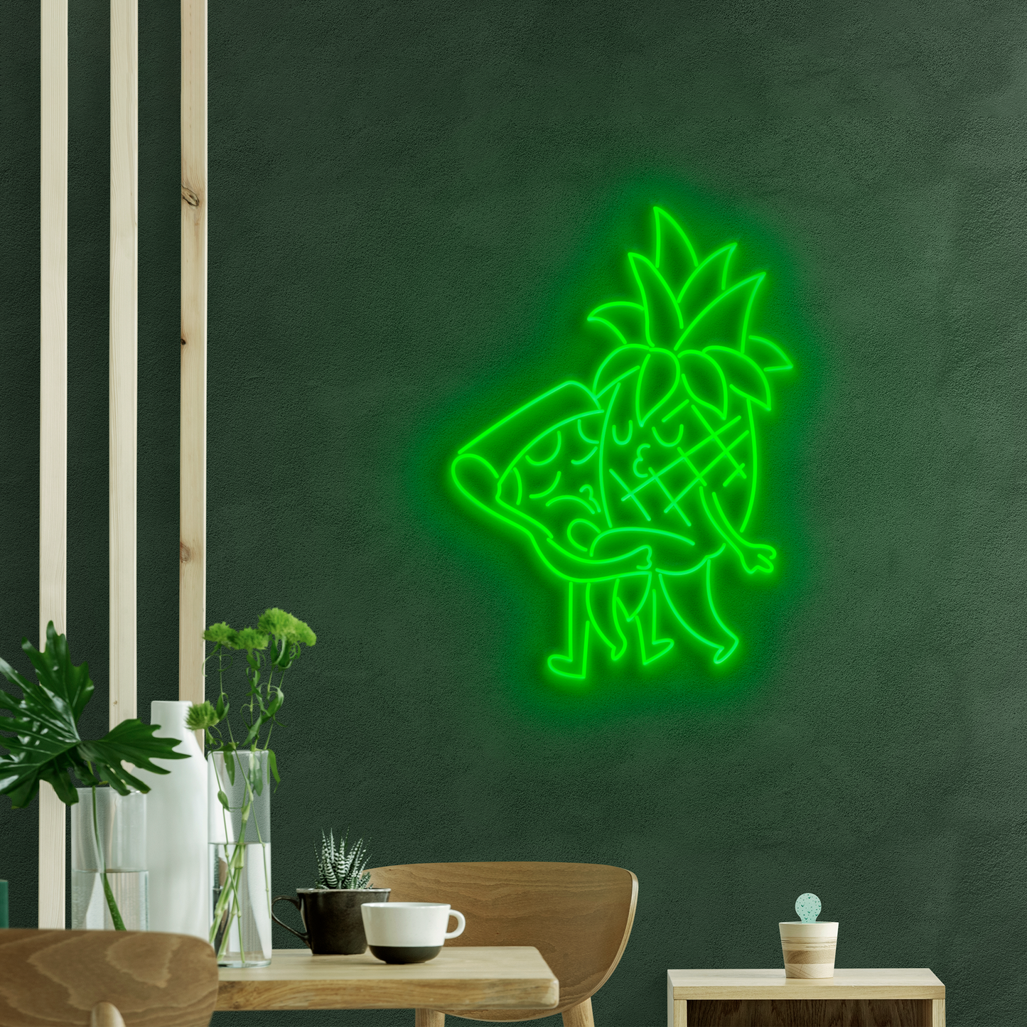 Amor Hawaiano en Neón LED