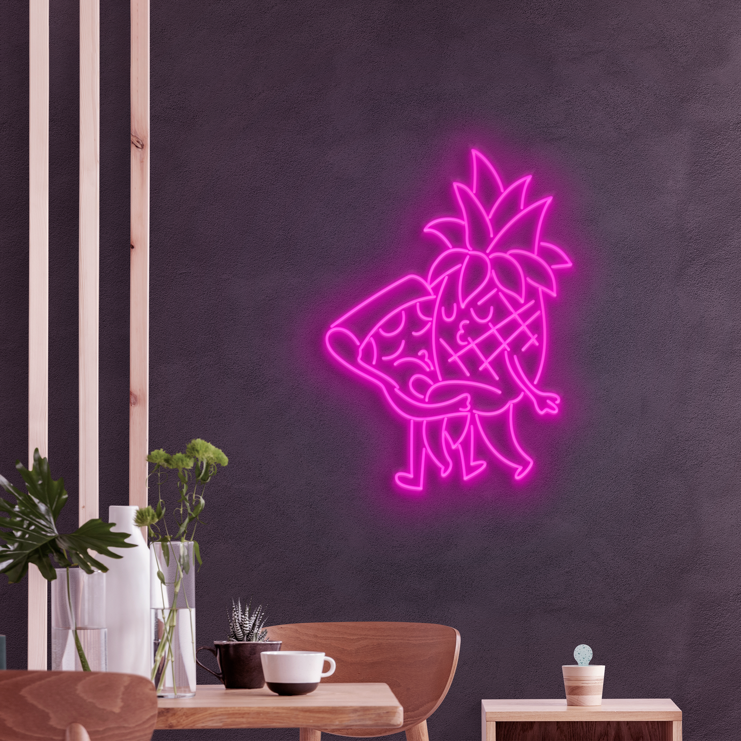 Amor Hawaiano en Neón LED
