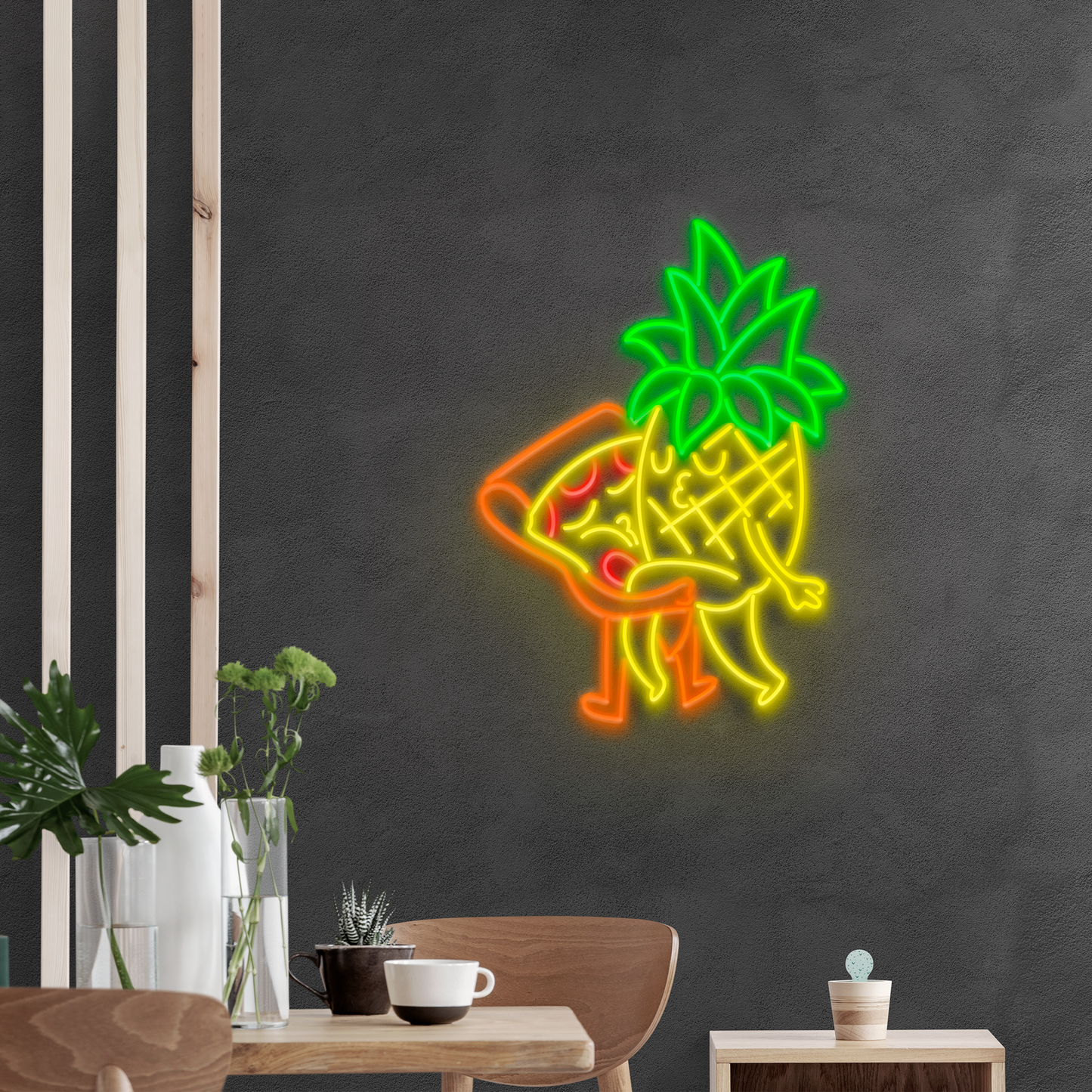 Amor Hawaiano en Neón LED