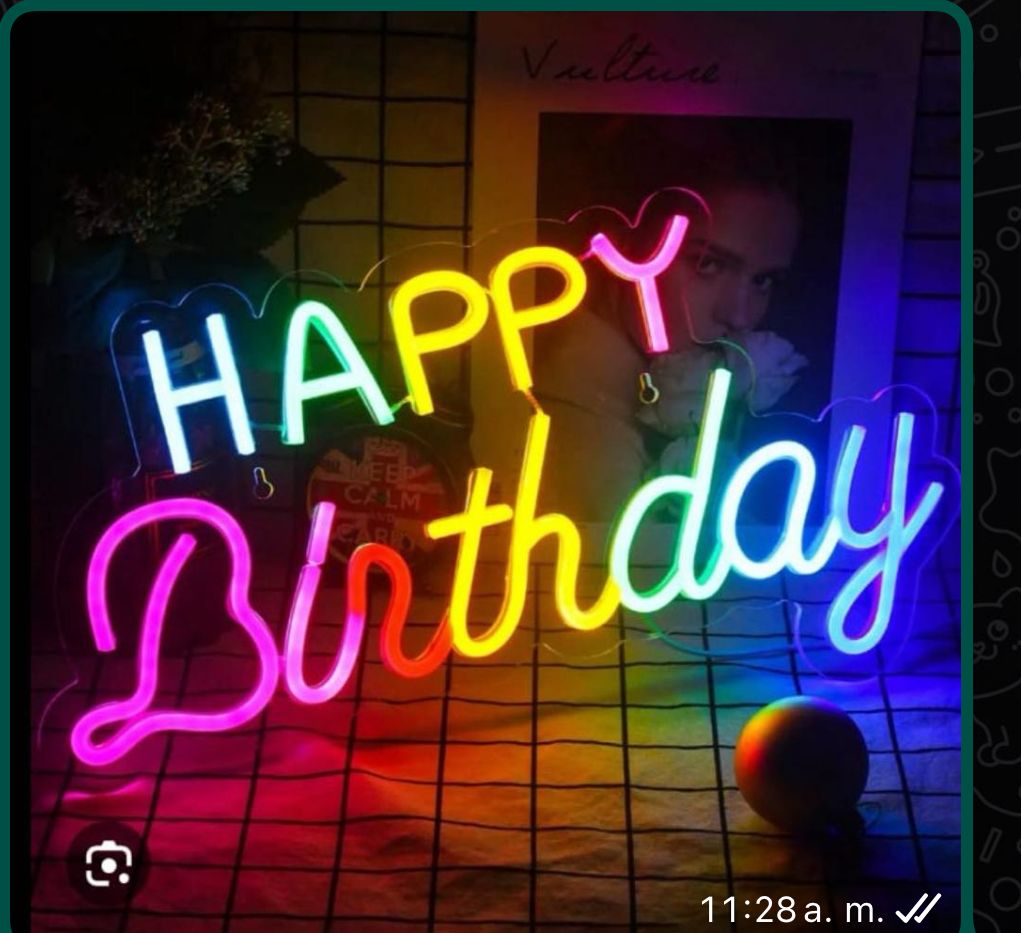 HAPPY BIRTHDAY