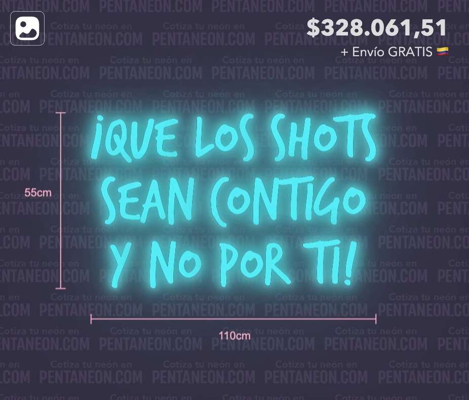 QUE LOS SHOTS SEAN CONTIGO Y NO POR TI
