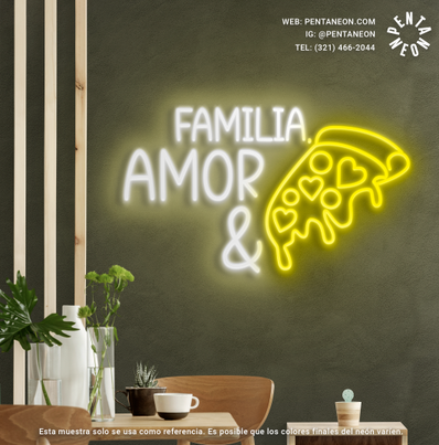PIZZA AMOR Y FAMILIA