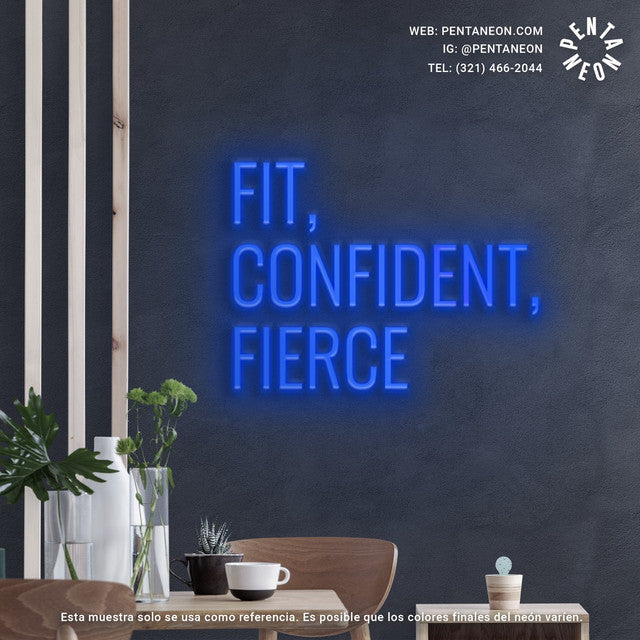 FIT CONFIDENCE FIERCE