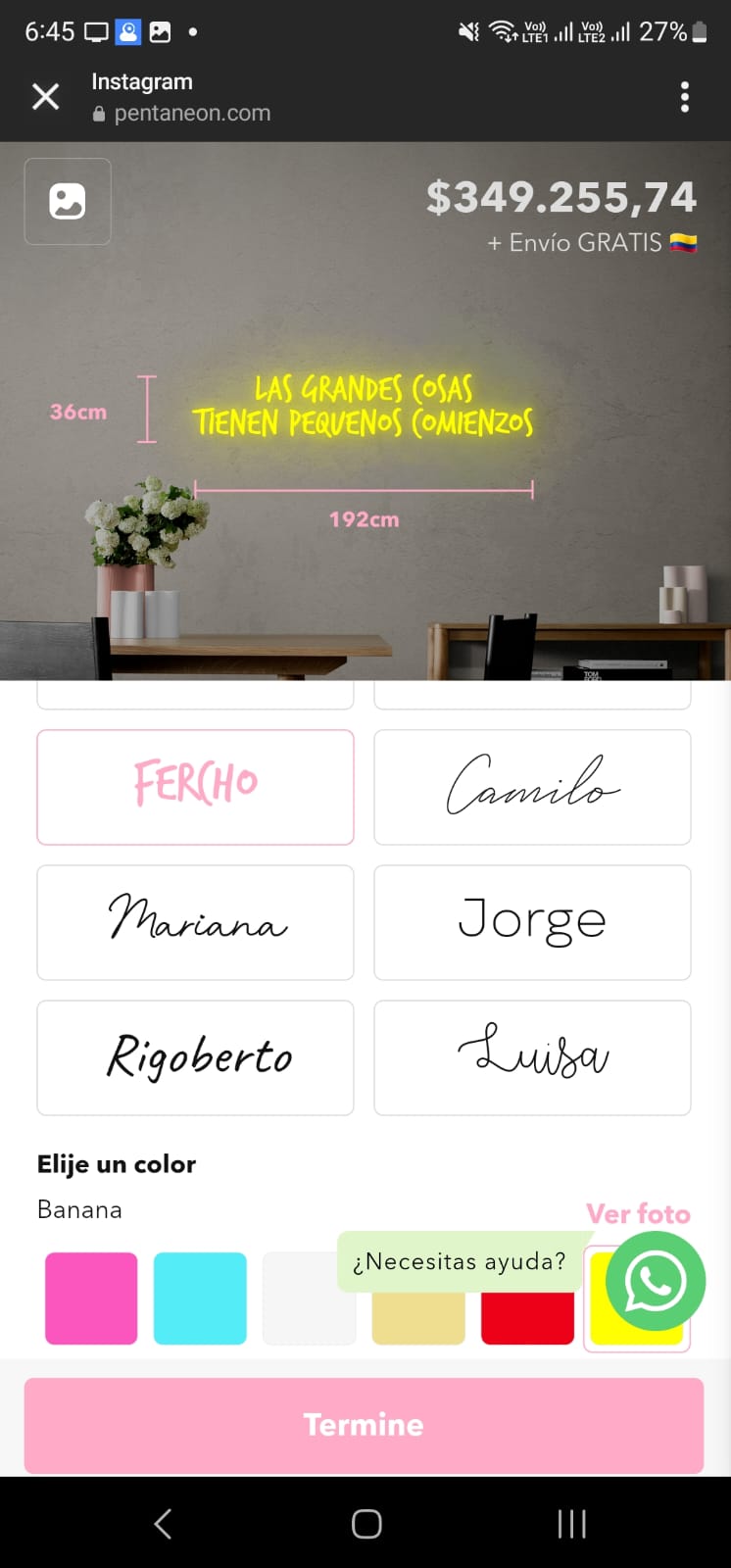 LAS GRANDES COSAS TIENEN PEQUEÑOS COMIENZOS