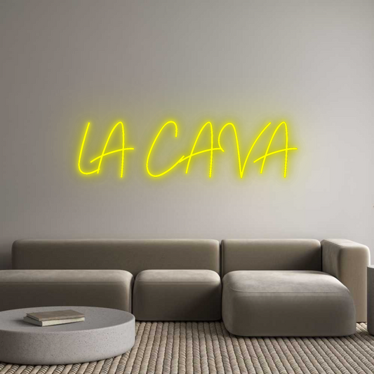 Custom Neon: LA CAVA