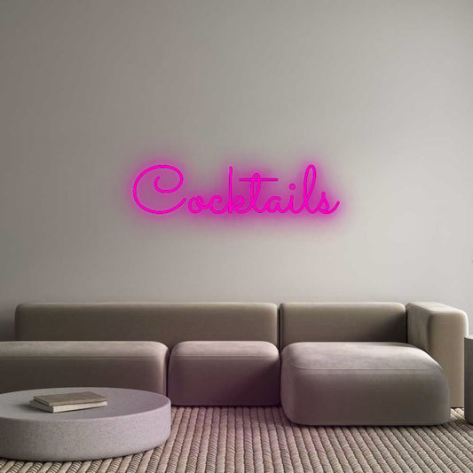 Custom Neon: Cocktails