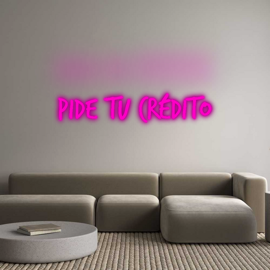 Custom Neon: Pide Tu Crédito