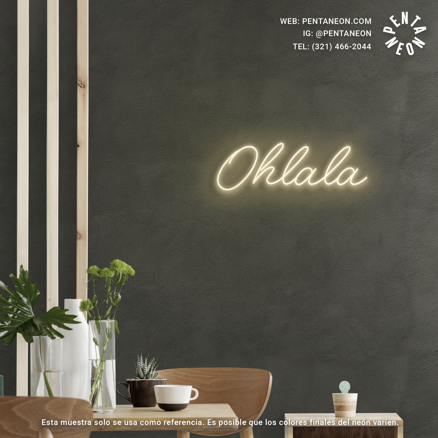 Ohlala en Neón LED