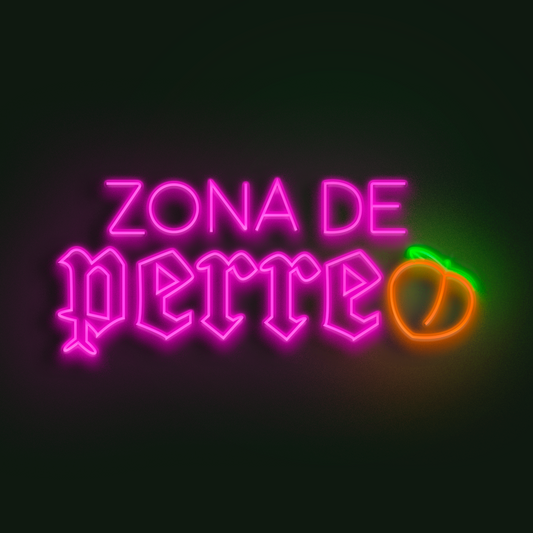 Zona de Perreo en Neón LED