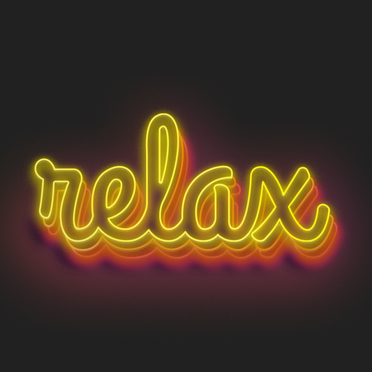 RELAX en Neón LED