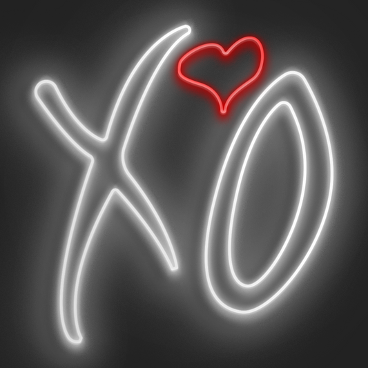 XO en Neón LED