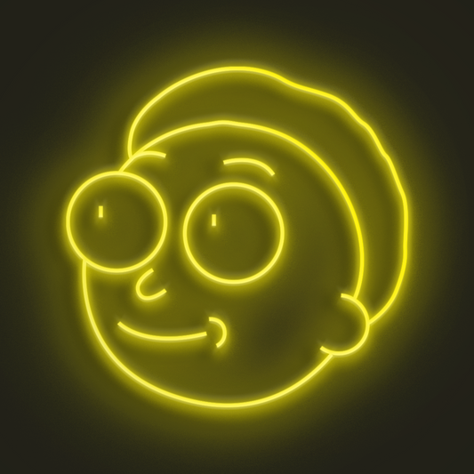 Morty en Neón LED