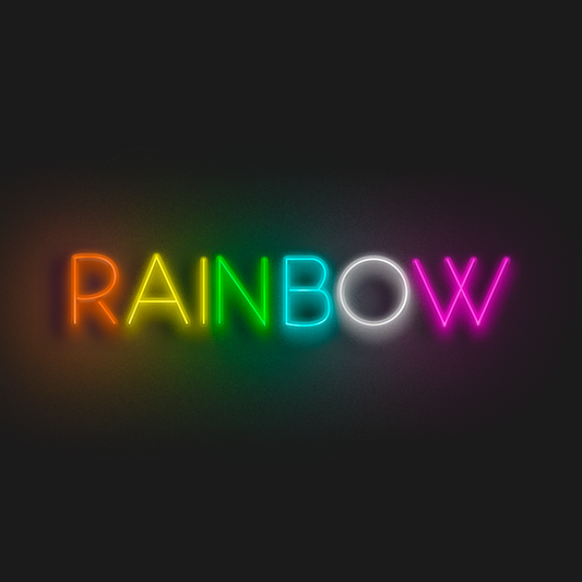 Raimbow en Neón LED