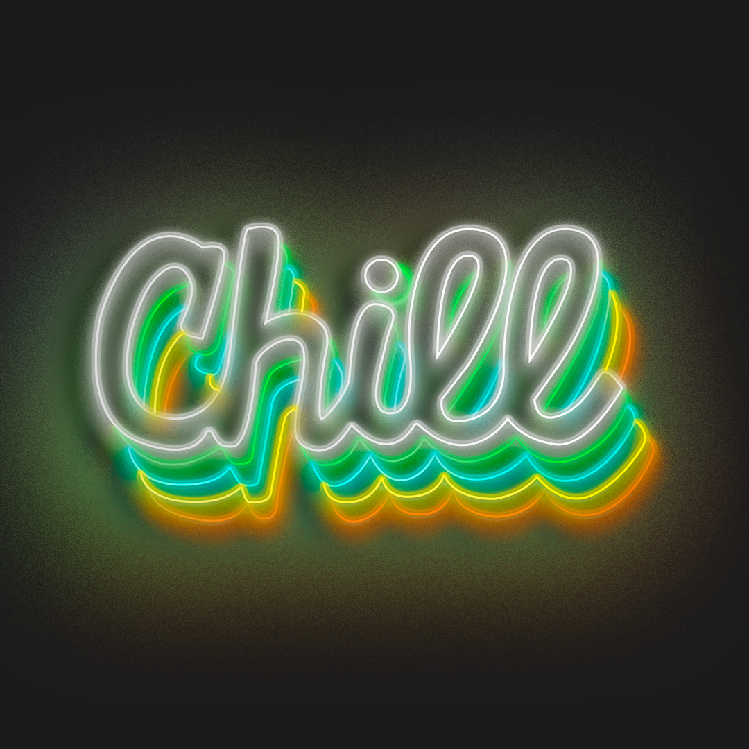 Chill en Neón LED