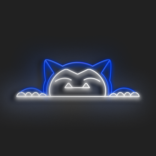 Snorlax en Neón LED