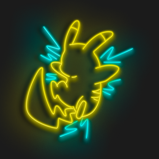 Pikachu en Neón LED