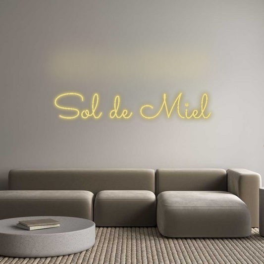 Custom Neon: Sol de Miel