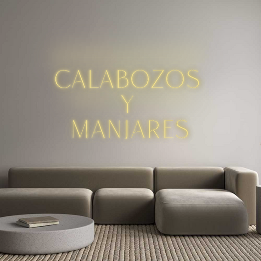 Custom Neon: Calabozos 
y...