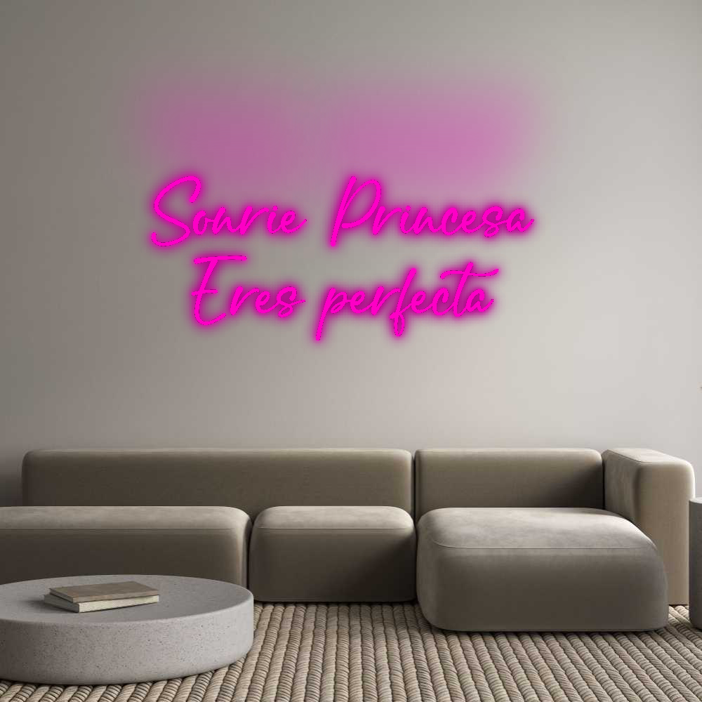 Custom Neon: Sonríe Prince...