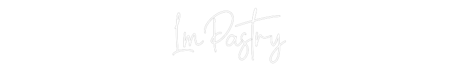 Custom Neon: LmPastry