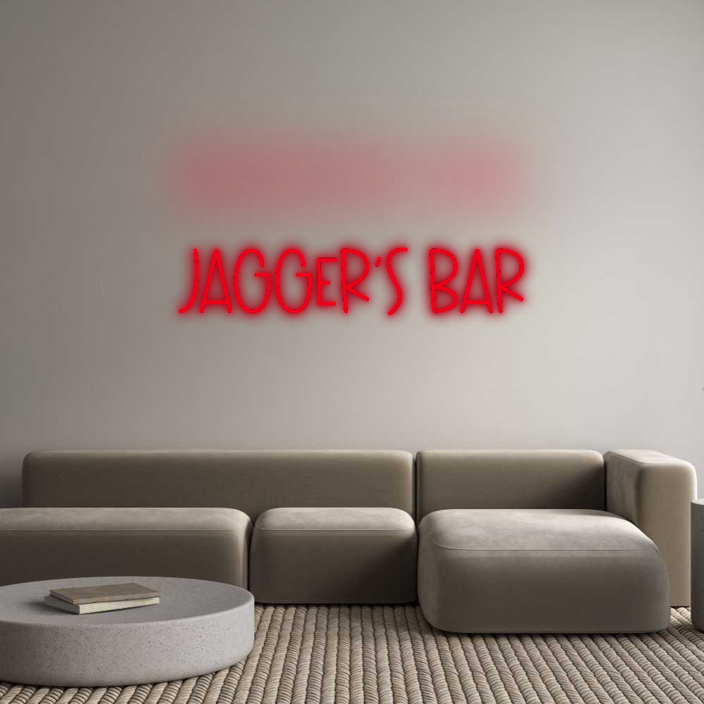 Custom Neon: JAGGER’S BAR