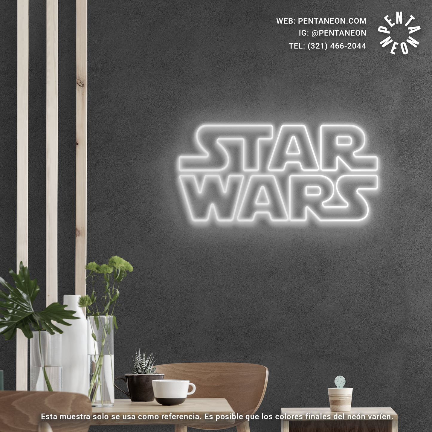 STAR WARS en Neón LED