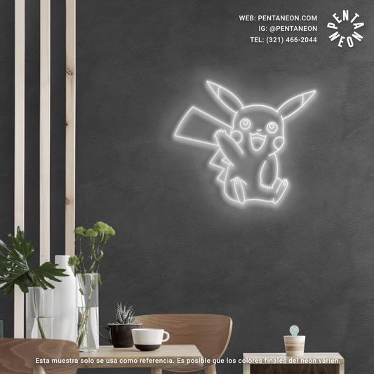 Pikachu en Neón LED