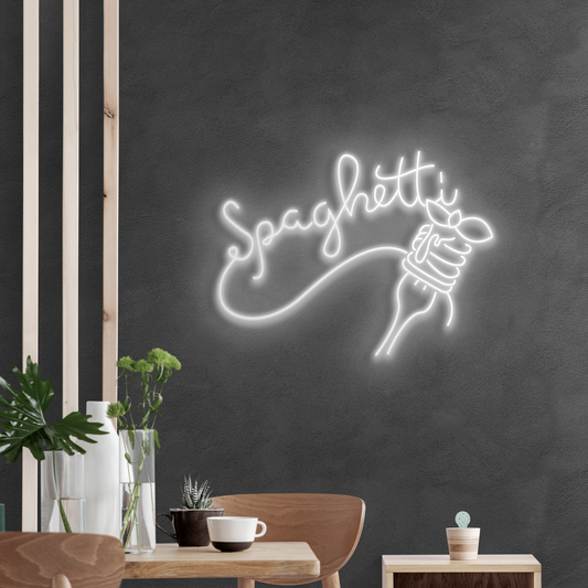 Spaguetti en Neón LED