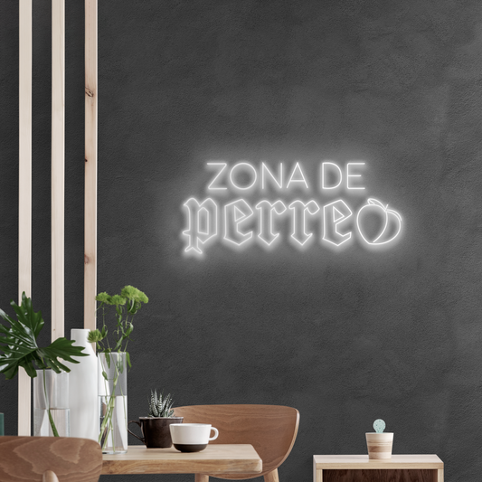 Zona de Perreo en Neón LED