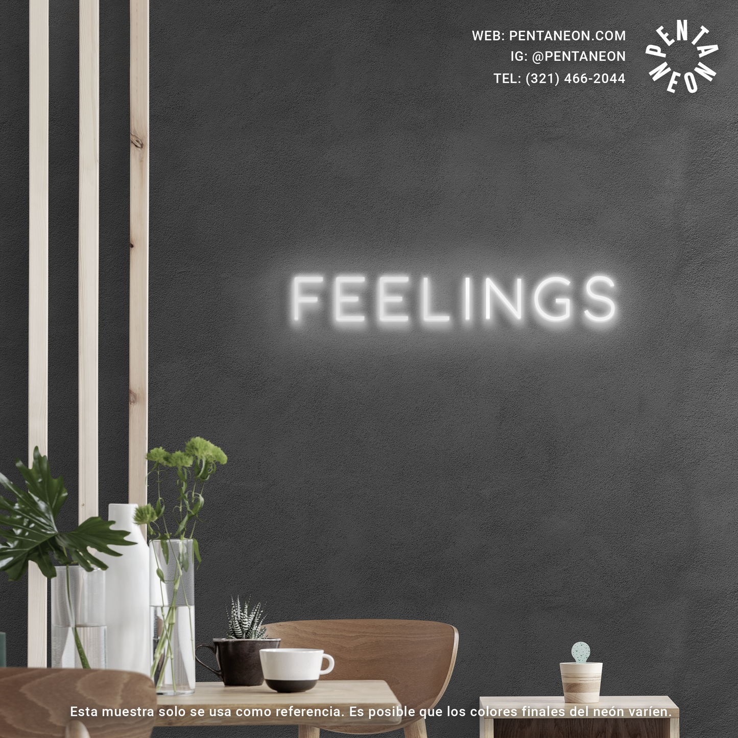 Feeling en Neón LED