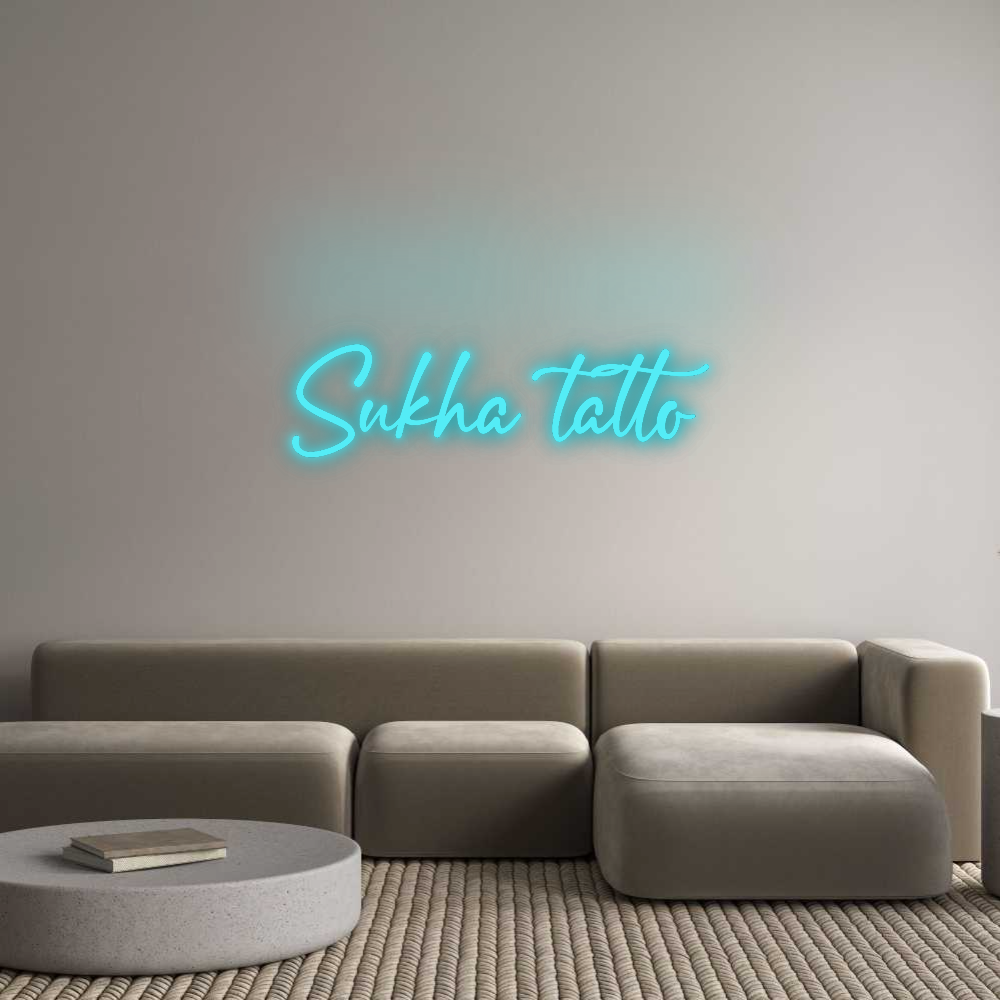 Custom Neon: Sukha tatto