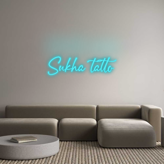 Custom Neon: Sukha tatto