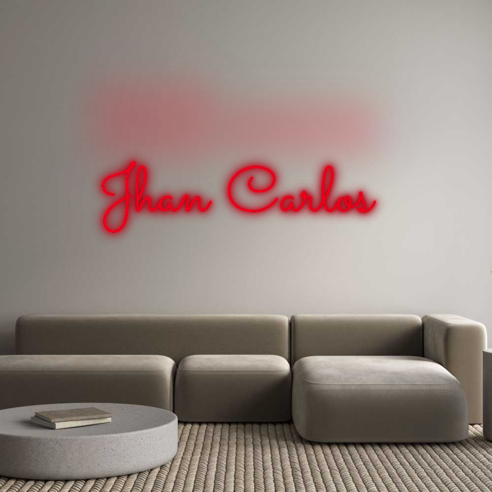 Custom Neon: Jhan Carlos