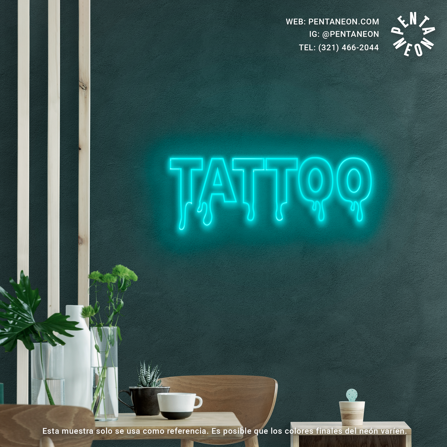 Tattoo en Neón LED