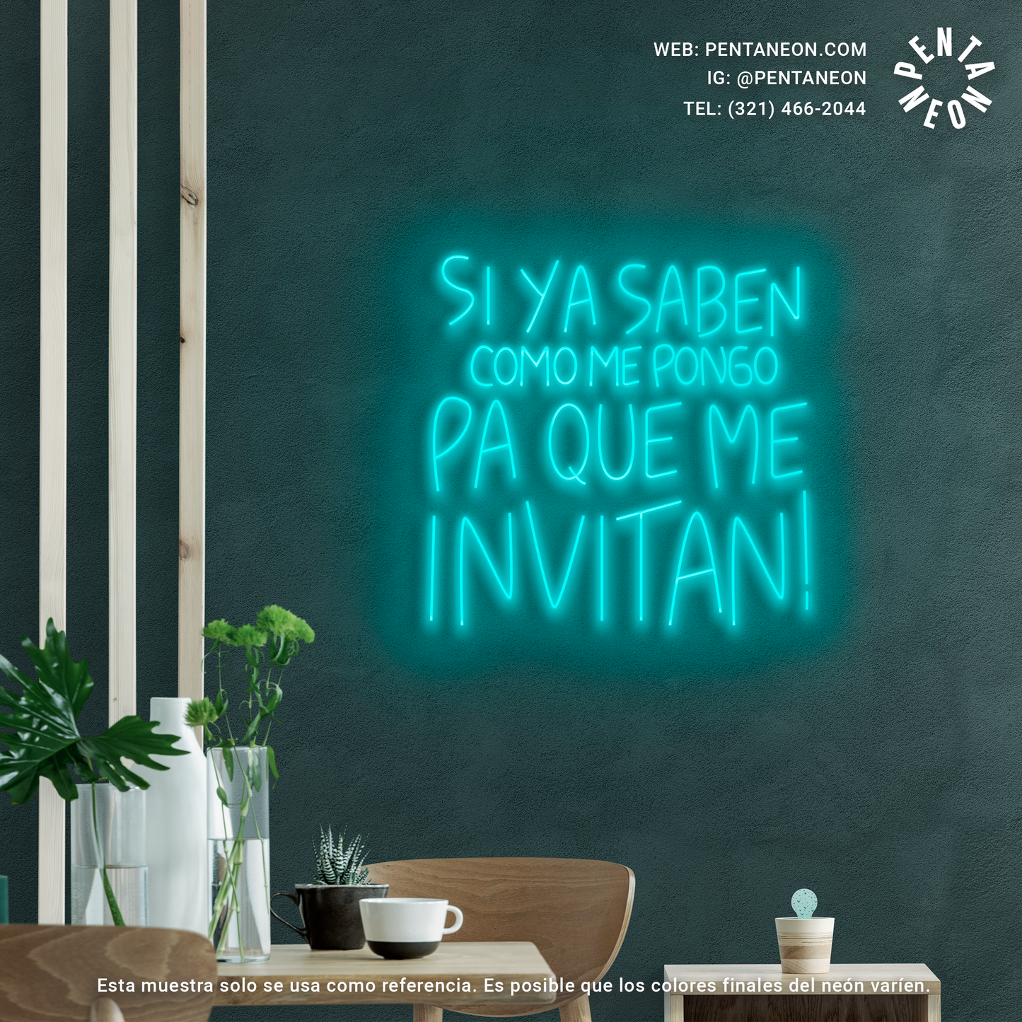 Si ya saben como me pongo pa que me invitan en Neón LED