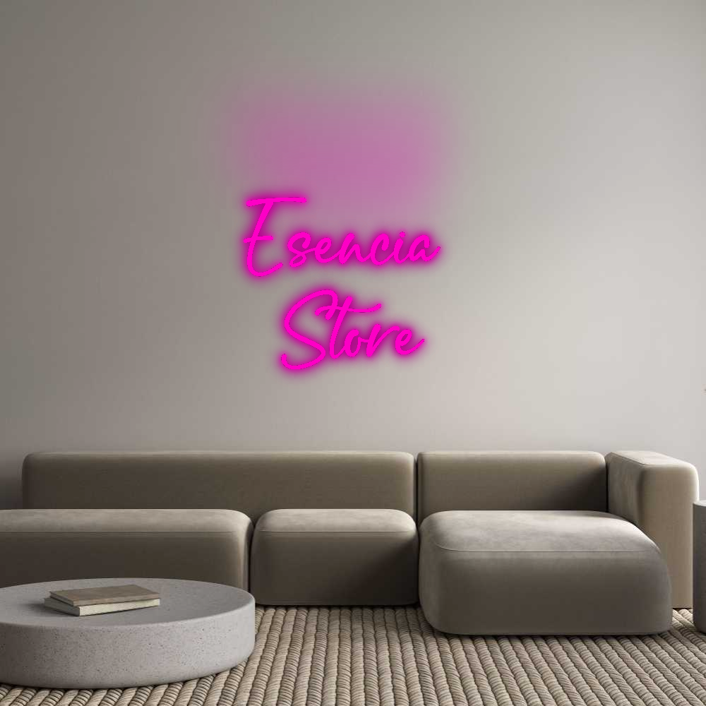 Custom Neon: Esencia 
Store