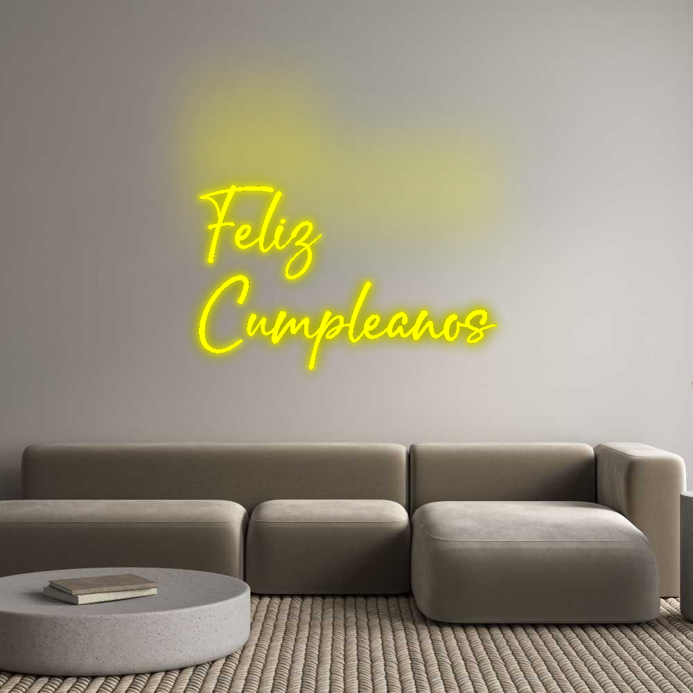 Custom Neon: Feliz 
Cumpl...