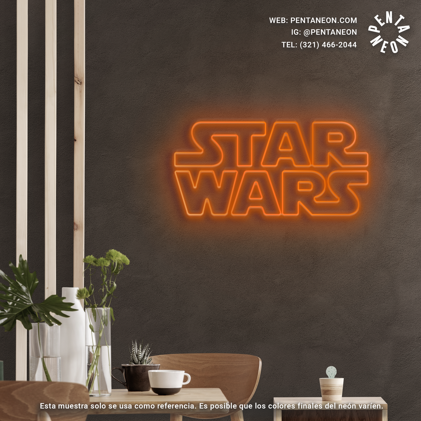 STAR WARS en Neón LED