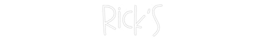 Custom Neon: Rick’s