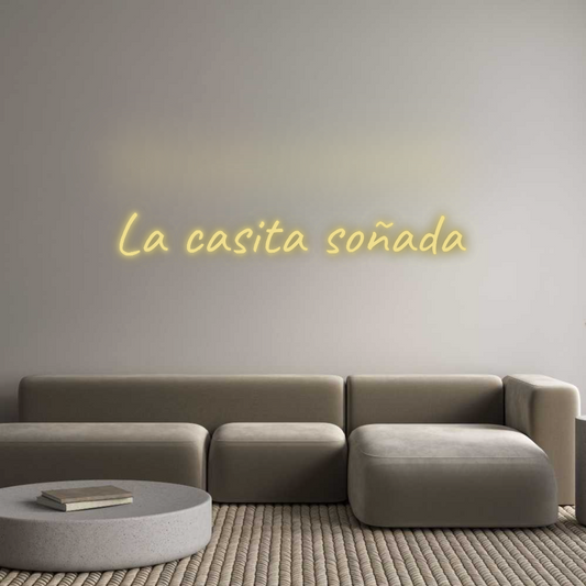 Custom Neon: La casita soñ...