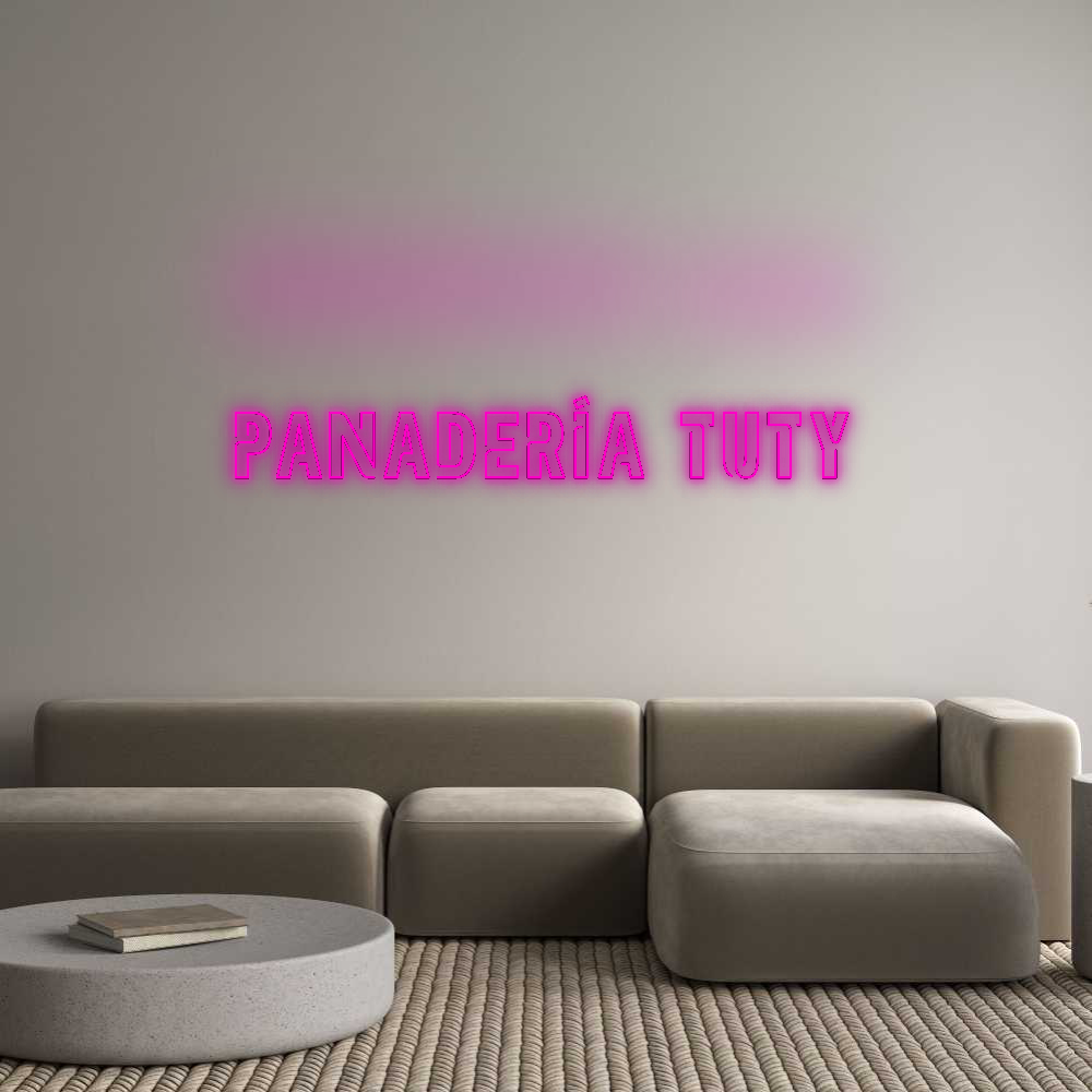 Custom Neon: PANADERÍA TUTY