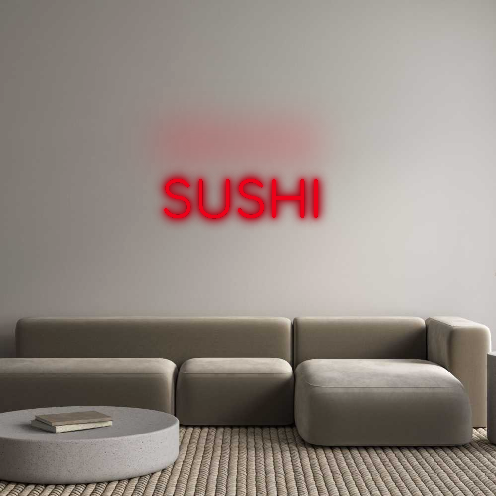 Custom Neon: SUSHI