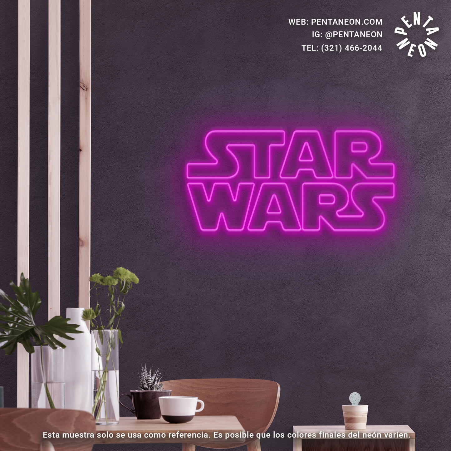 STAR WARS en Neón LED