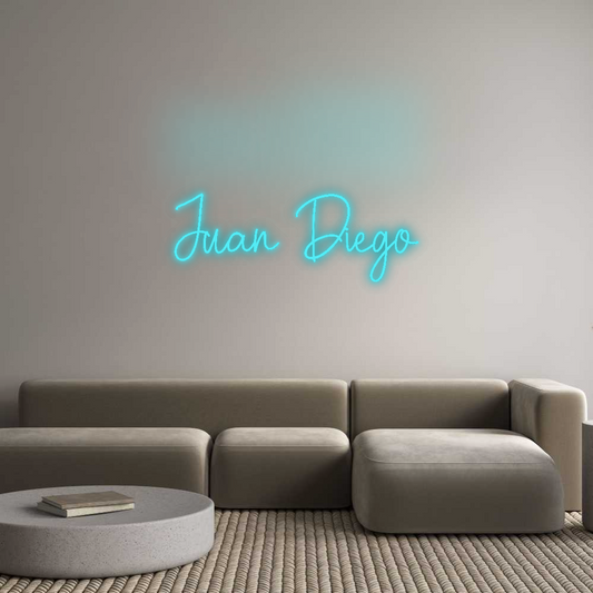 Custom Neon: Juan Diego