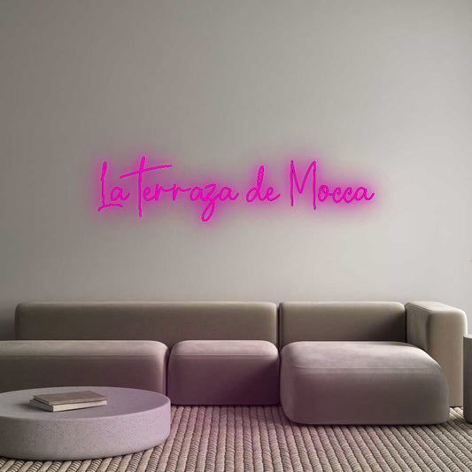 Custom Neon: La terraza de...