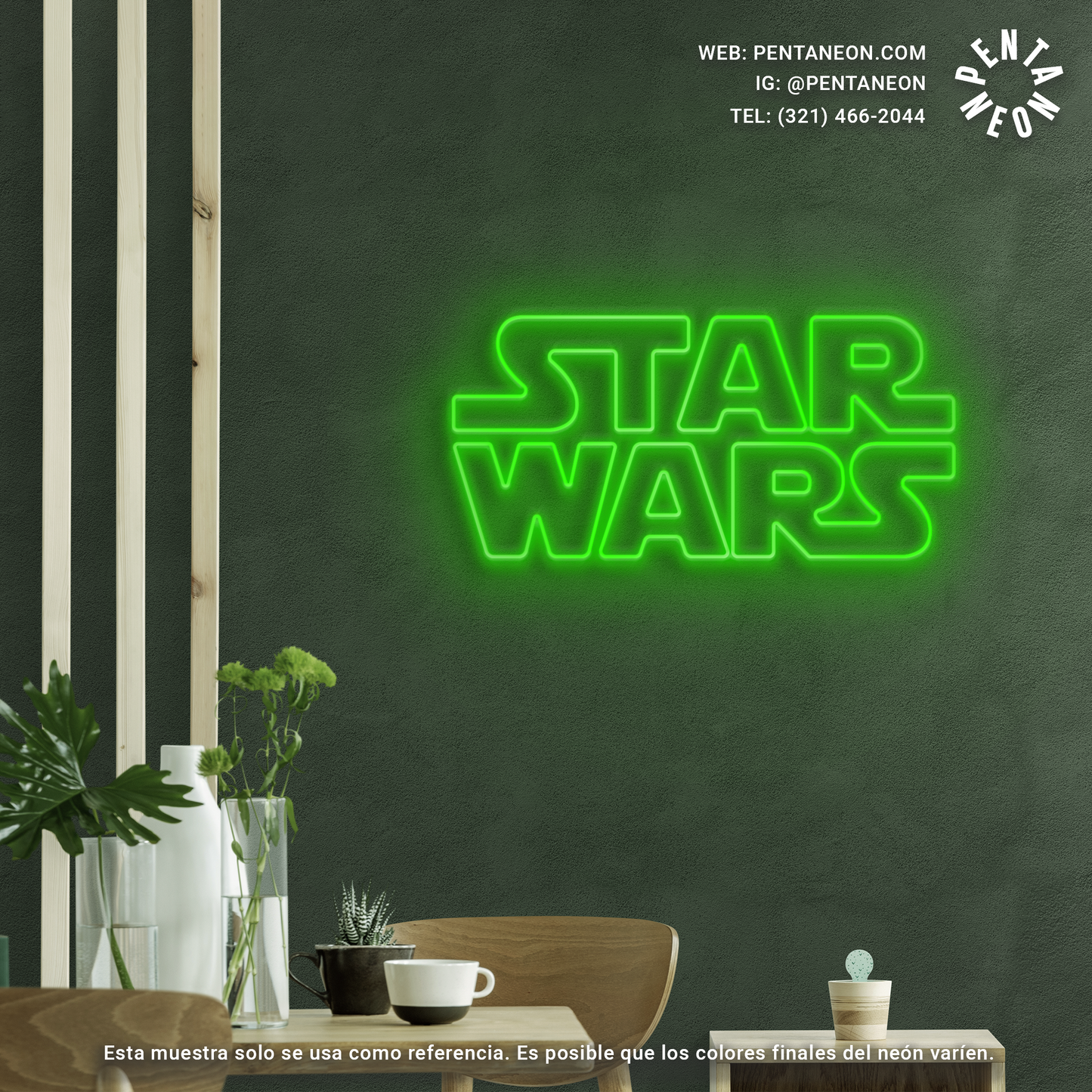 STAR WARS en Neón LED