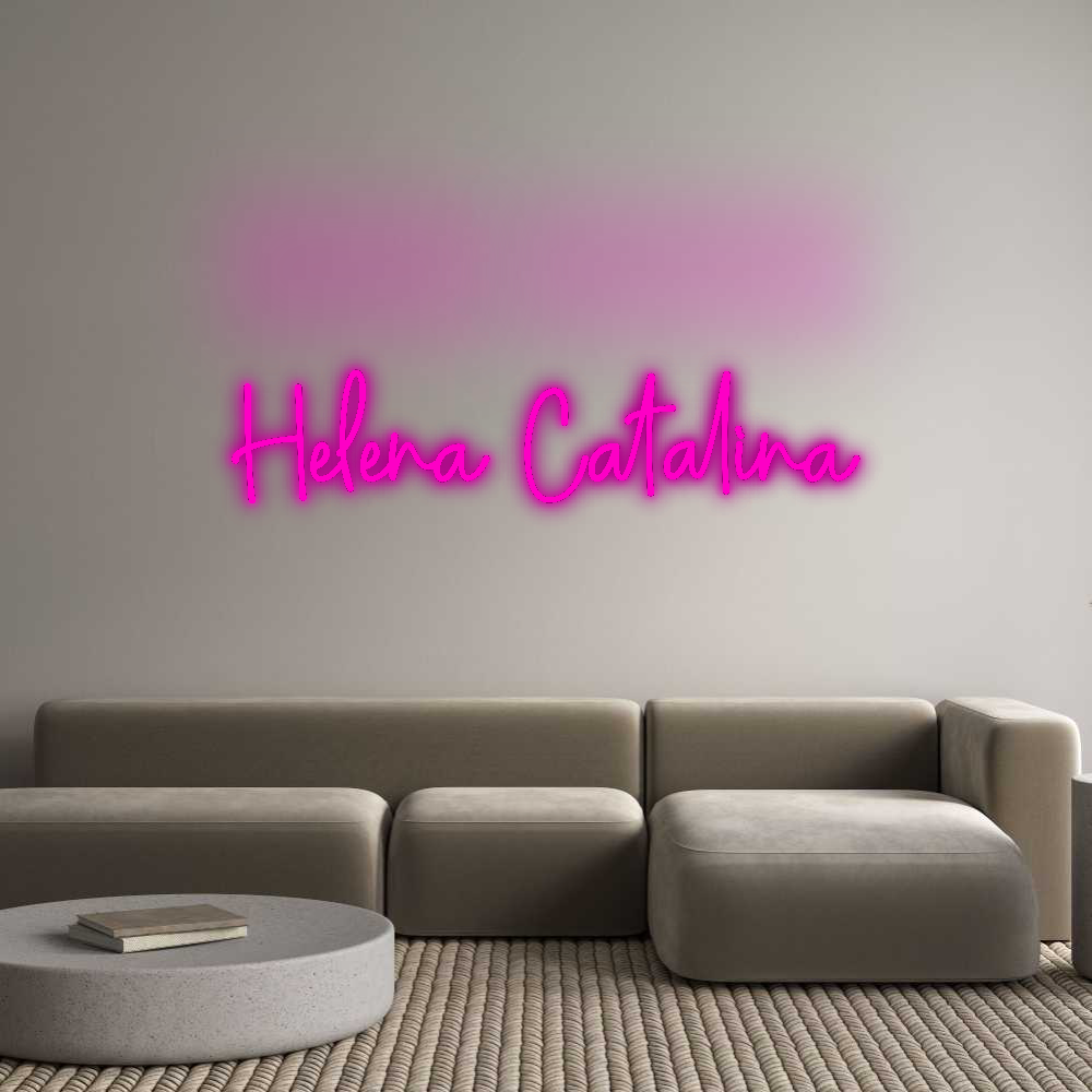 Custom Neon: Helena Catalina