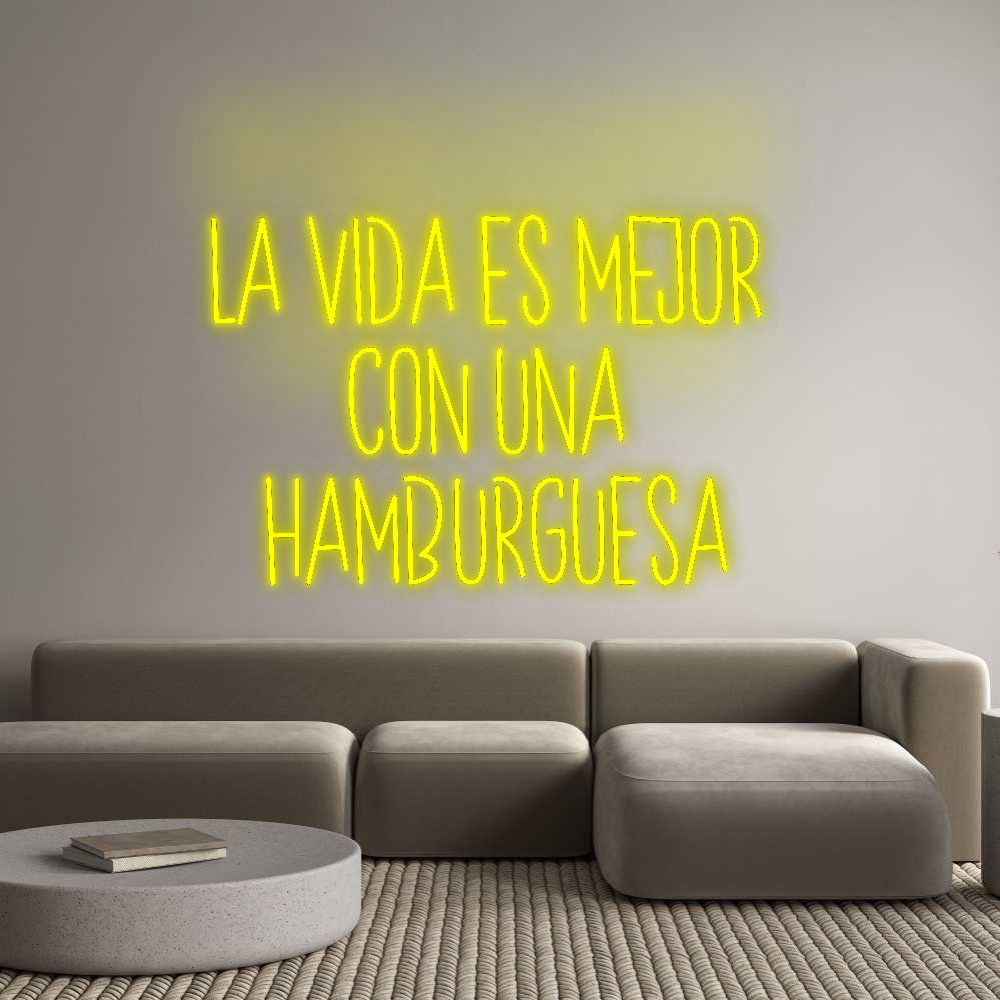 Custom Neon: La vida es me...